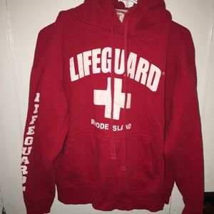 Life guard sweatshirt