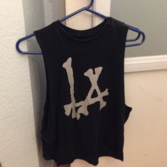 Brandy Melville LA muscle tee
