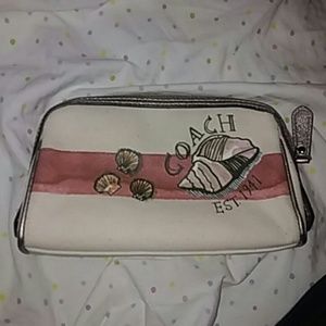 Coach Cloth Makeup bag