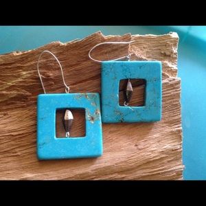 Turquoise earrings