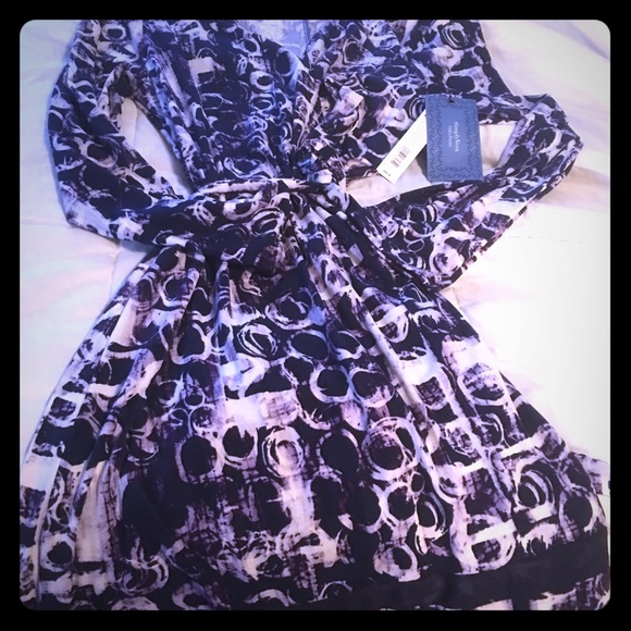 Vera Wang wrap dress