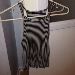 High neck striped Brandy Melville tank top