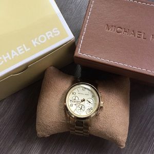 Michael Kors Watch Gold MK5055