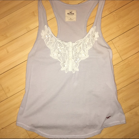 Grey Hollister Tank Top