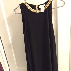 Black cocktail dress