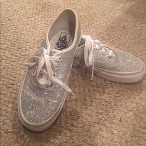 Sparkly vans NEW WITH BOX