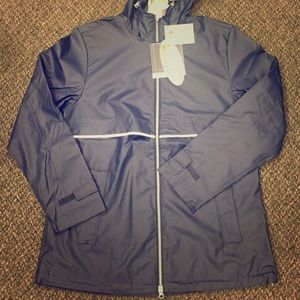 NAVY Womens Rainjacket- brand new!