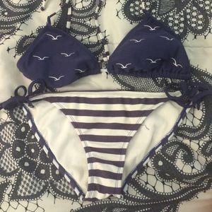 Triangle Bikini Bathing Suit Set