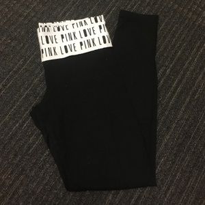 Pink Victoria Secret Leggings