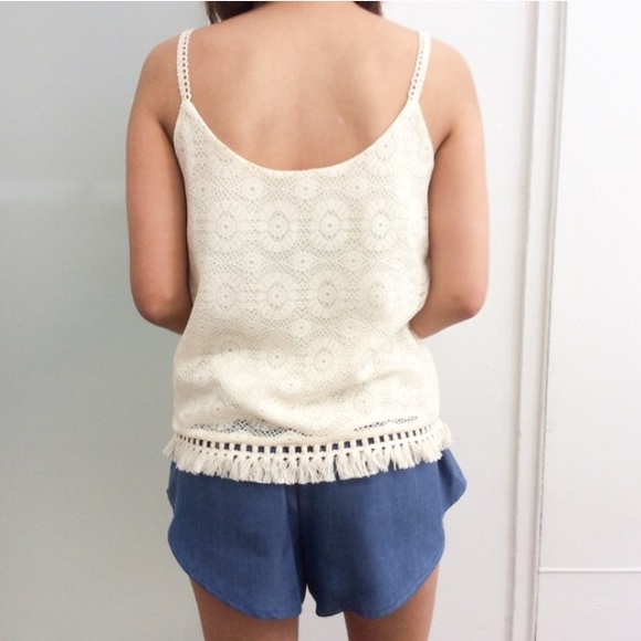 🔥FINAL SALE!🔥Boho Chambray Shorts! - Picture 3 of 4