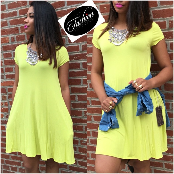 Lemonade Tee dress