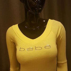 Bebe V Neck shirt