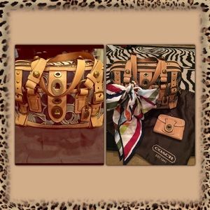 💠Coach LMTD Legacy Liliy Denim satchel 💠