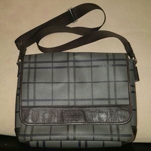 Coach leather laptop bag!
