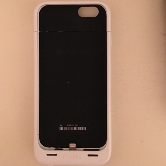 Mophie iPhone 6 juice pack air case: white