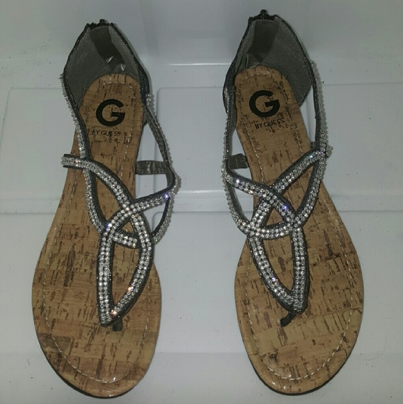 Embellished Sandals from Guess.