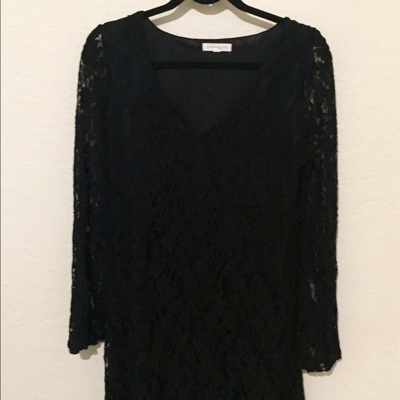 Little black lace dress