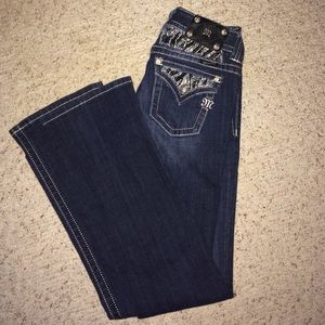 Miss me size 26 dark wash jeans