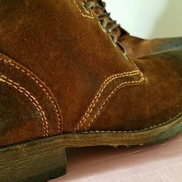 NEW RARE H by Hudson Dot for ASOS Suede Lace-Up Boots