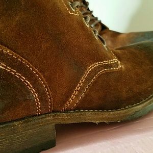 NEW RARE H by Hudson Dot for ASOS Suede Lace-Up Boots