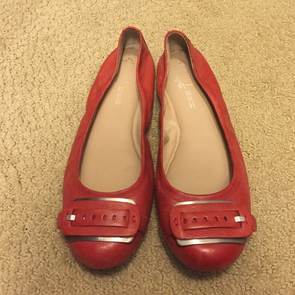 Franco Sarto leather flats