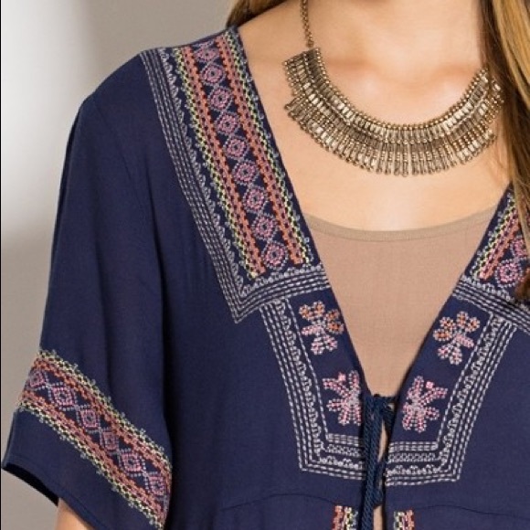 Bella Embroidered Kimono