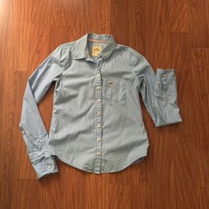 Hollister Stripped Dress Shirt (women's)