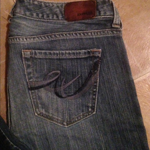 Express jeans, hardly worn.