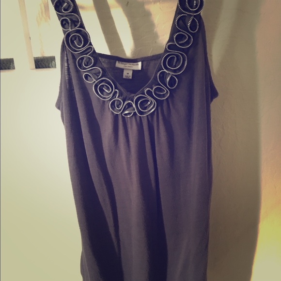 LizLange Maternity Tank Top - Zipper Roses
