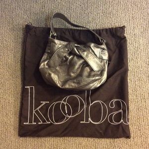 Kooba Metallic small handbag (10in x 6 x 5.5)