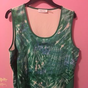 calvin kein blouse