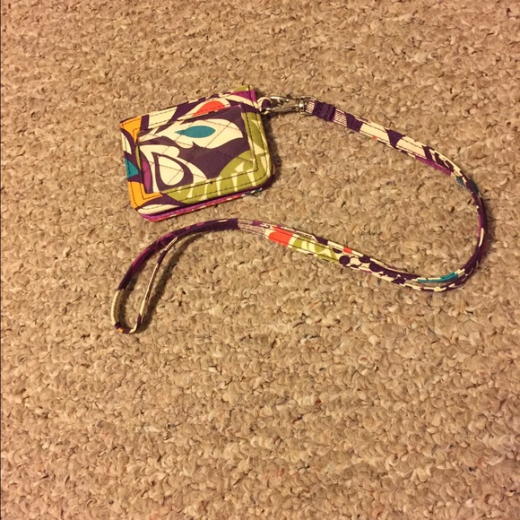 Plum Crazy Vera Bradley Card Holder