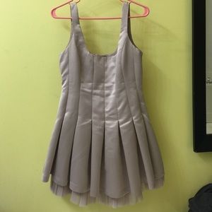 Forever 21 Beige Tulle Dress