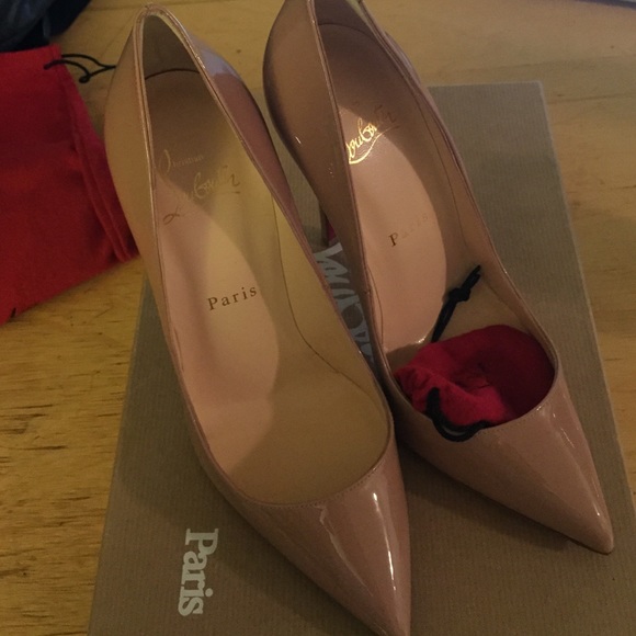 Louboutin shoes Nude heels