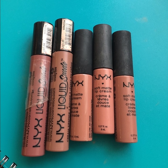 All pretty good! NYX lippies