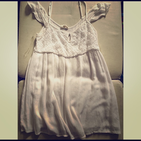 PacSun LA Hearts White Lace Dress