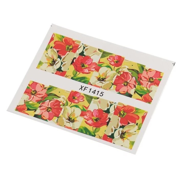 5 ⭐️ rated 5 Sheets nail art watermark stickers - Picture 4 of 4