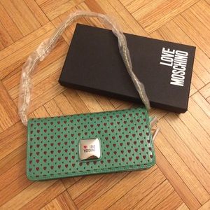 Love Moschino Heart Wallet Clutch