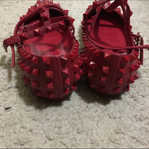 Valentino studded flats - Picture 2 of 8