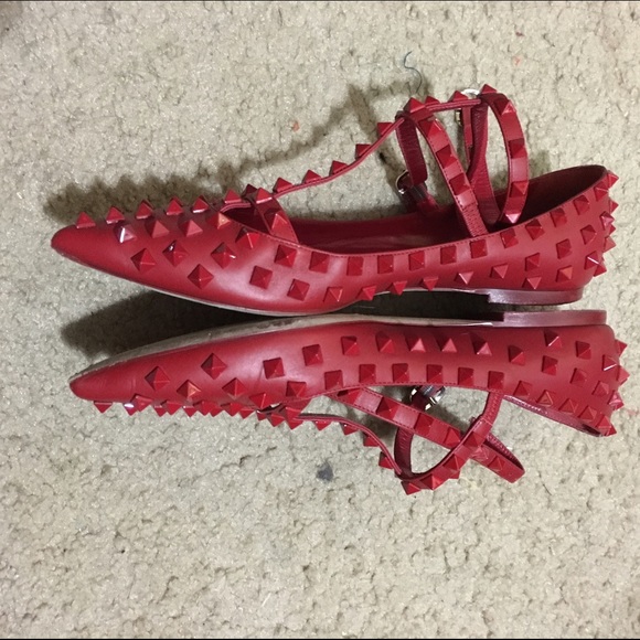 Valentino studded flats - Picture 3 of 8