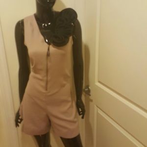 Tan Romper