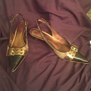 Coach kitten heels