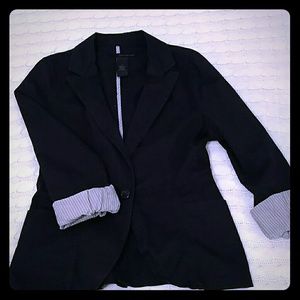 Calvin Klein navy blue blazer