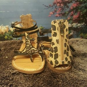 Cheetah Print Sandals