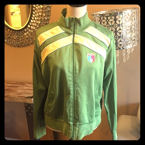 Green Soccer Zip Up