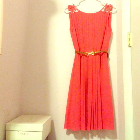 Jessica Simpson pleated dress