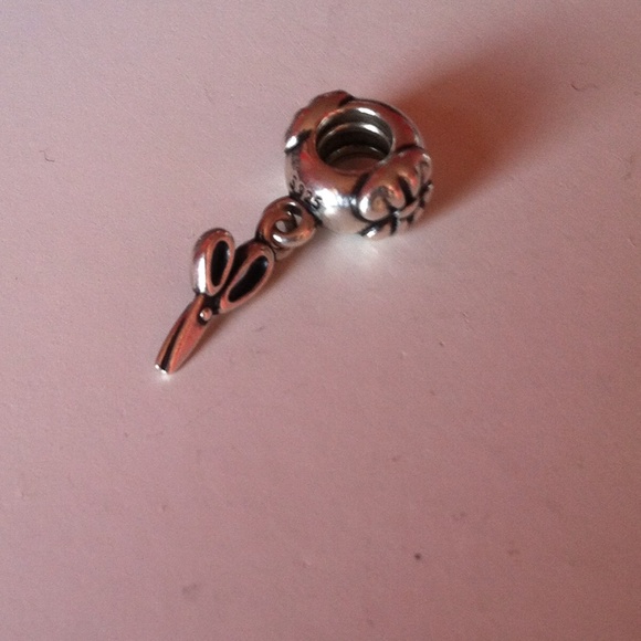 Scissors pandora charm