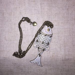 Long Betsey Johnson Necklace