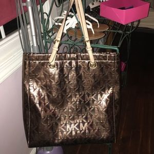 MK metallic bag