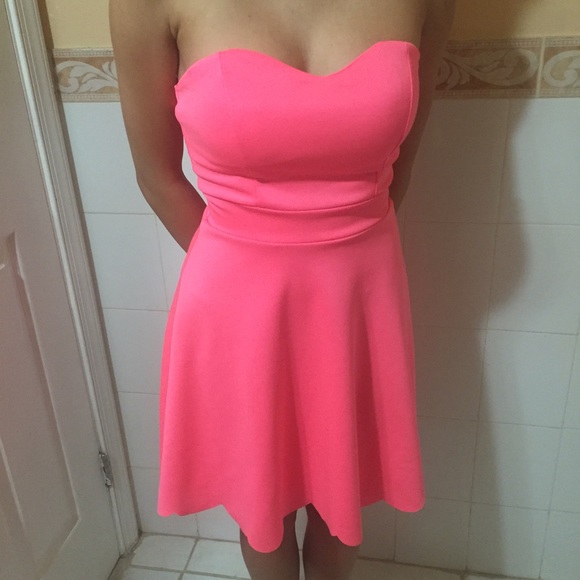 CYBER MONDAY ❗️Strapless Pink Dress